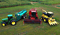 Farm machines at BARC that run on biodiesel - ARS photo K8247-15