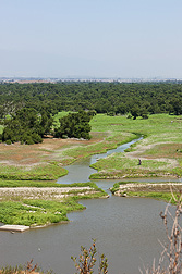 Photo: A section of waterways that are part of the Santa Ana River Watershed in California. Link to photo information