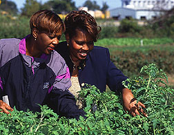 Edith Neal (right) and Vanessa Woods. Click here for full photo caption.