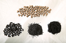 Poultry manure pellets: Click here for full photo caption.