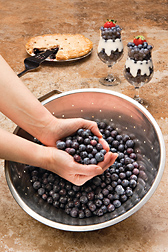 Blueberries are popular and versatile—you can put them in or on almost anything: Click here for full photo caption.