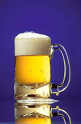 Mug of beer: Click here for photo caption.