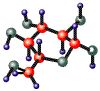 Graphic of DNA molecule.