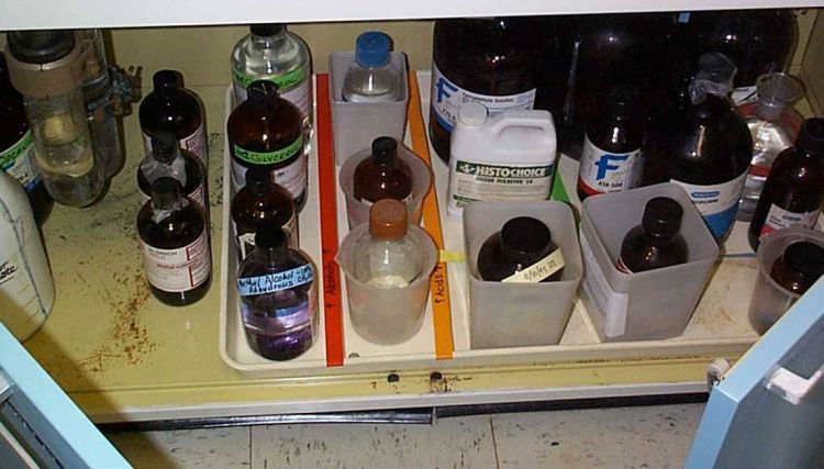 Storage Of Chemicals