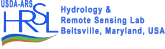 logo for the Hydrology and Remote Sensing Laboratory