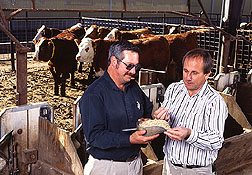 Calvin Ferrell (left) and Tom Jenkins
