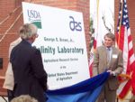 Presentation of Laboratory sign