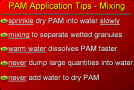 35. PAM Application Tips - Mixing