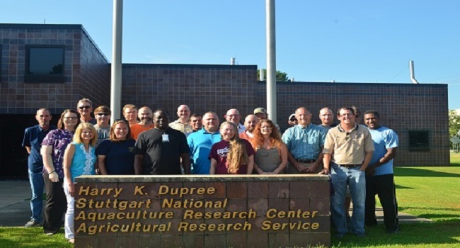 Harry K. Dupree Stuttgart National Aquaculture Research Center: USDA ARS.