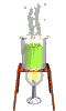 Animated image of laboratory beaker