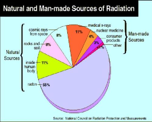 Radiation Source Pie Chart
