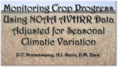 Monitoring Crop Progress Using NOAA AVHRR Data Adjusted for Seasonal Climatic Variation