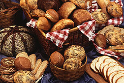 Photo: Assorted loaves of bread. Link to photo information
