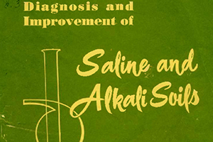 Cover of Diagnosis and Improvement of Saline and Akaline Soils