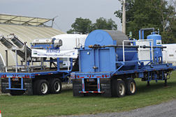 A mobile system for helping dairy farmers make better use of the phosphorous in cow manure