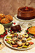 Bakery products--cakes, cookies, pies, and other pastries. 