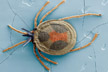 three-spotted water mite,