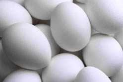 Photo: Close-up of group of eggs.