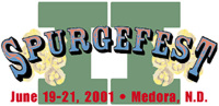 Logo: Spurgefest II, June 19-21, 2001, Medora, N.D.