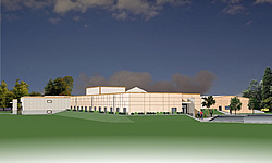 Artist's rendering of new Aberdeen facility.
