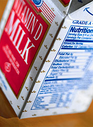 Photo: Carton of vitamin D rich milk. Link to photo information
