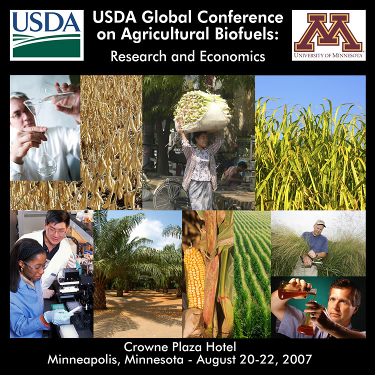 USDA Global Conference on Agricultural Biofuels: Research and Economics