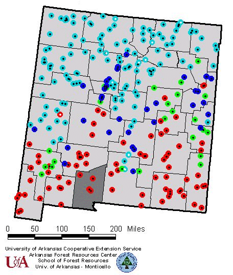 New Mexico distribution